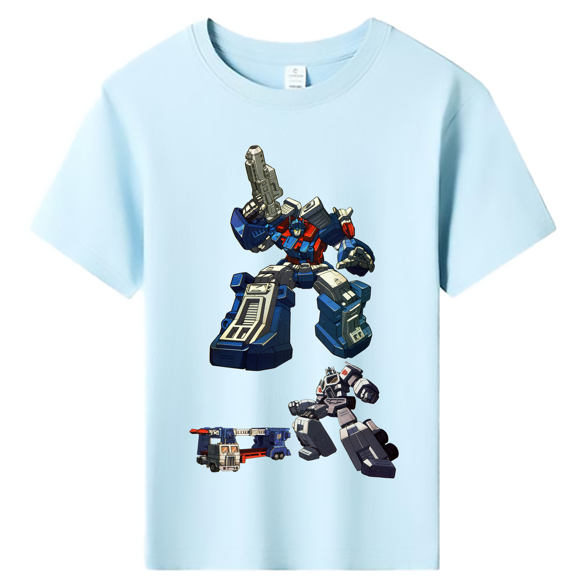 （画像用）  綿100％キッズTシャツ（フロントプリント）